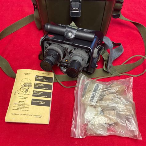 00 Free shipping or Best Offer 401 sold NVG <b>Night</b> <b>Vision</b> <b>Goggles</b> IR/Infrared Technology, view wildlife, fun in the dark $345. . Vintage red night vision goggles